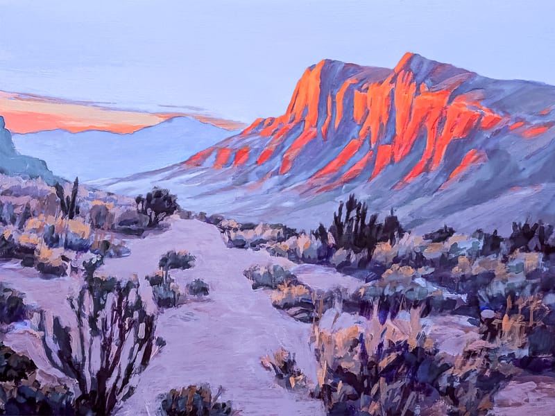 Desert sunset