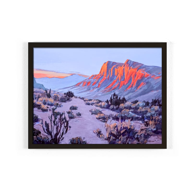 Desert sunset